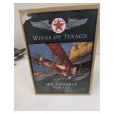 texaco stearman biplane w/box