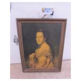 Miss Abbott by F. Schlegel wall picture