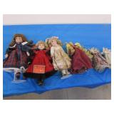 all dolls & christmas tree angels