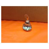 tiny glass hershey kiss