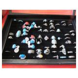 showcase & all costume rings