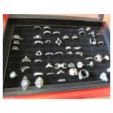 showcase & all costume rings