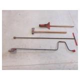 splitting wedge & tools