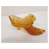 amber glass shoe