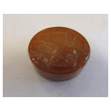 st.clair deer chocolate paperweight