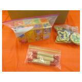 toy blocks,rolling pins & magnets