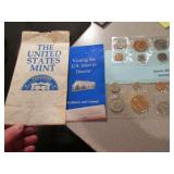 1997 u.s. coin mint set from denver