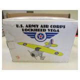 eastwood u.s. army airplane bank w/box