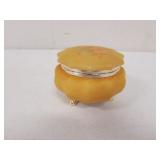 alabaster powder dish