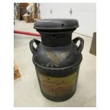 milkcan w/train on front