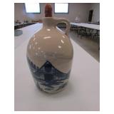storie,TX  hand painted crock jug