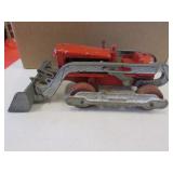 old hubley toy front loader