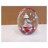 joe rice betsy ross sulphide paperweight