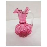 fenton cranberry pitcher
