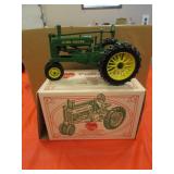 we care john deere toy tractor w/box