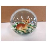 gibson deere sulphide paperweight