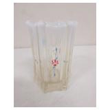 fenton hand painted vase