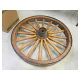 old wagon wheel