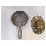 moormans ashtray skillet & match holder