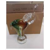 murano glass elephant