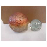 paperweight & glass ball