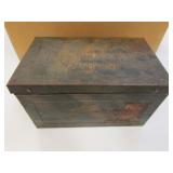 diamond match co. tin box