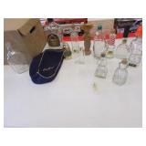 bottles incl:after shave & crown royal