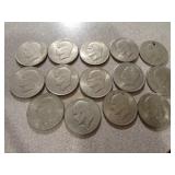 14- Ike $1 dollars