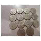 14- Ike $1 dollars