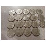 19- kennedy half dollars