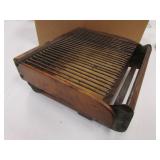 primitive cranberry scoop?