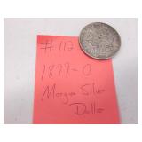 1899-O morgan silver dollar