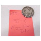 1900-O morgan silver dollar