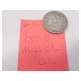 1900-O morgan silver dollar