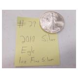 2010 silver eagle