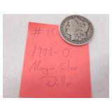 1900-O morgan silver dollar
