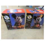 mickey & minnie cookie jars