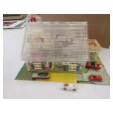 vintage disney house w/characters & cars