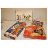kids games incl:charlie brown