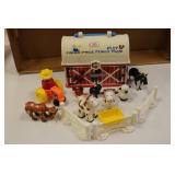 fisher price family play farm set