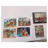 postcards & wall hanging
