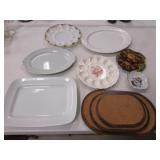 egg plates,platters & items