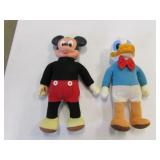 marching mickey mouse & donald duck