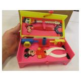 vintage walt disney toy tool chest