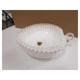 fenton glass silvercrest dish