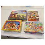 4 disney puzzles