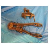 bolt cutters & small vise