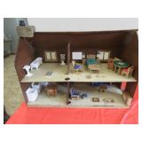 vintage playhouse w/furniture