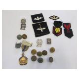 military medals,patches & buttons