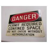 tin danger sign